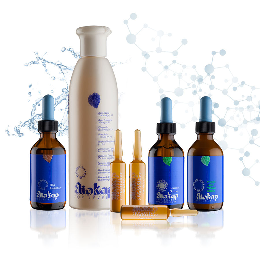 Top Level Phytoessence - Greasy Scalp, 6 × 4 ml
